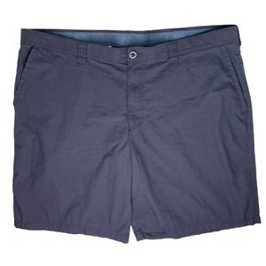 Columbia Sportswear Men's Shorts 42 Waist Gray 10" inseam 100% Cotton 4-pocket‎